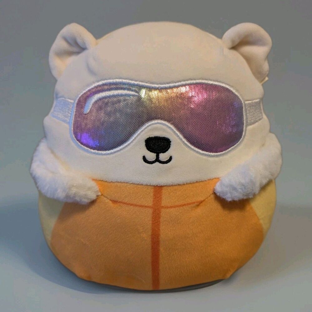 Squishmallow Brooke the Polar Bear with Sunglasses Stuffed Plush Toy